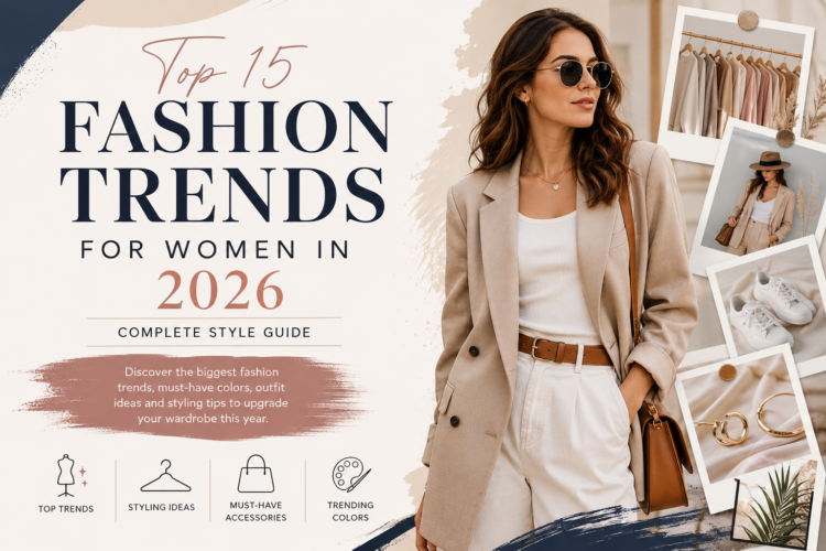 Top 15 Fashion Trends for Women in 2026.Complete Style Guide: